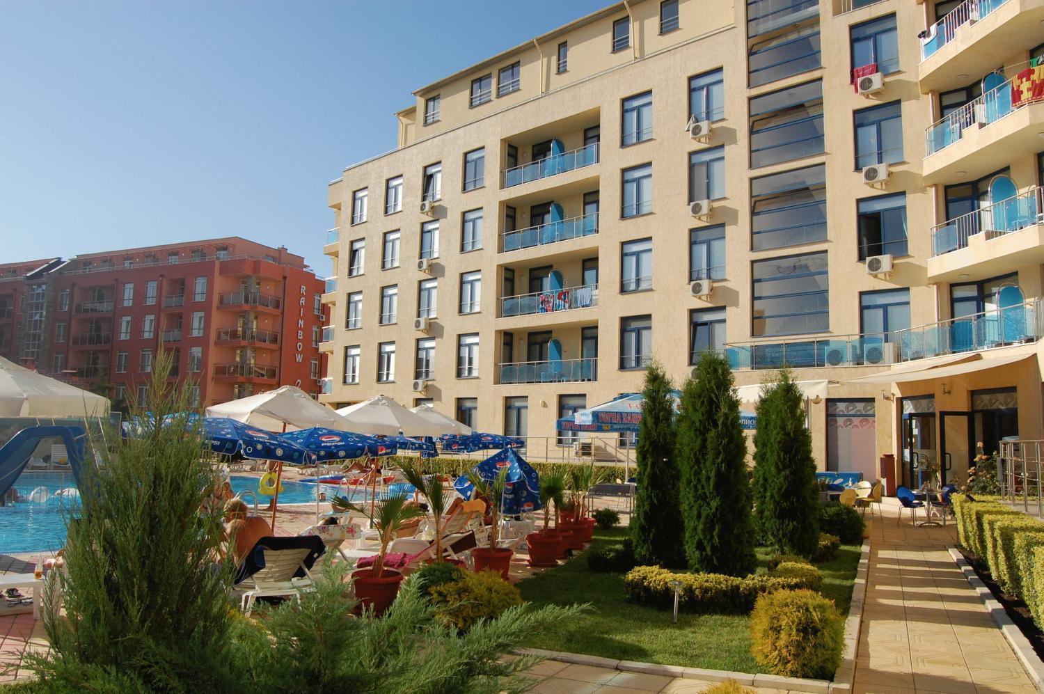 Rainbow 1 Holiday Complex Słoneczny Brzeg Zewnętrze zdjęcie
